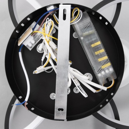 Cialogs from PDU 1895/6 LED 124W Dimmer black and white 59x49x11.5 cm Bayerlux-9