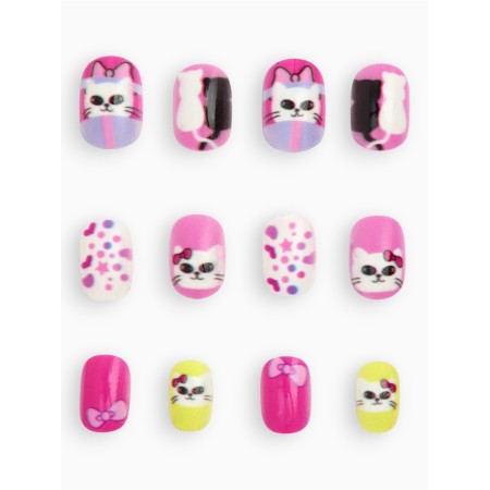 Children's false nails "Soft legs", 12 pcs-1