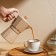 Geyser Coffee machine SL Home "Framo", 300 ml, 11 × 15.5 × 20 cm, beige color