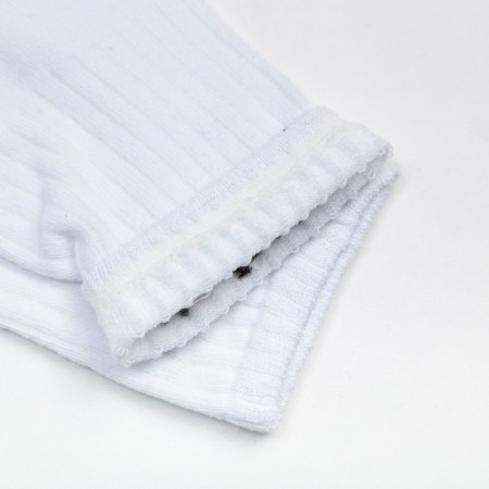Women's socks minku "Airplane", white color, size 38-39 (25 cm)-1