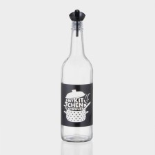 Glass bottle for sauce and oil 