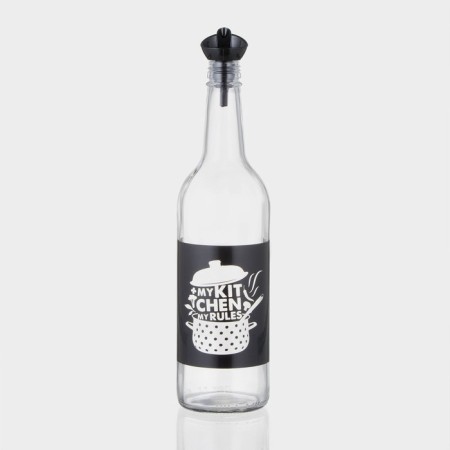 Glass bottle for sauce and oil "Kitchen", 750 ml