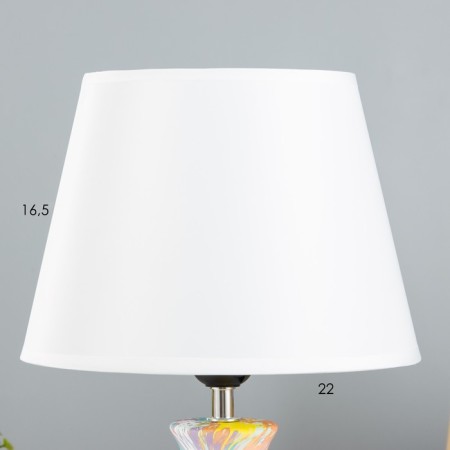 Board lamp "Corin" E27 40W multi -colored 22.5x22.5x32.5 cm Risalux-2