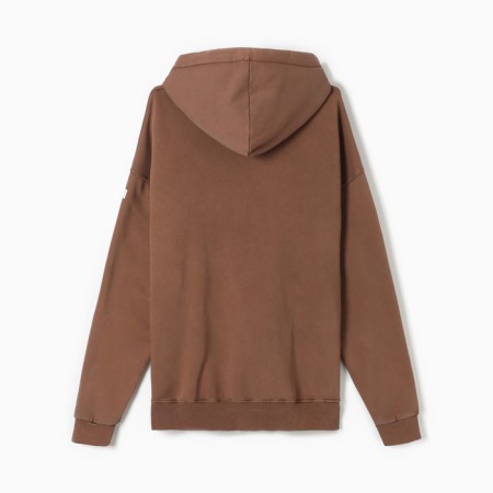 Women's sweatshirt was launched, brown color, one size (42-46)-4