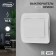 Luazon Lighting "Orion" switch, 10 A, 1 key, hidden, white