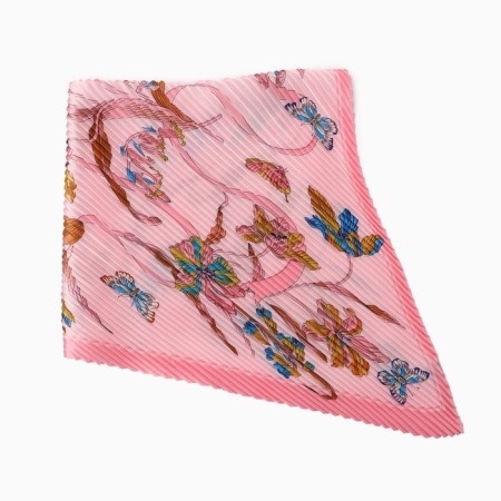 Platen women's scarf minku, 70*70, central pink-2