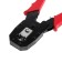 Crimper Lom, 200 mm, for compressing computer RJ-45 and telephone RJ-11/12 terminals