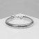 Bracelet Metal "relief" narrow, 26 cm, silver color