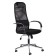Armchair for the head of Brabix Pilot EX-610 CH Premium, chrome, fabric-plot, black