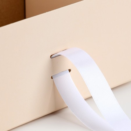 Gift folding box, packaging, "beige", 22 x 16.5 x 10 cm-4