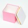 Self -charged pink box 15x15x15 cm