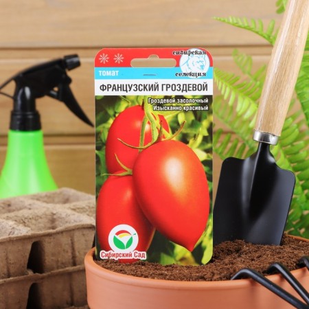 Seed Tomat "French Grozdeva", mid -season, 20 pcs-2