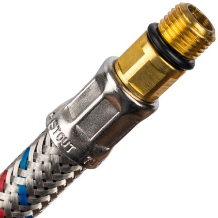 STOUT SHF-0025-181015, 1/2 "x M10, short fitting, 40 cm-1