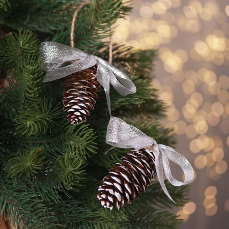 Decorative decoration with a suspension of "cones" 2 pcs.
