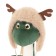 New Year! Soft toy "Bambi snake", 20 cm, green color