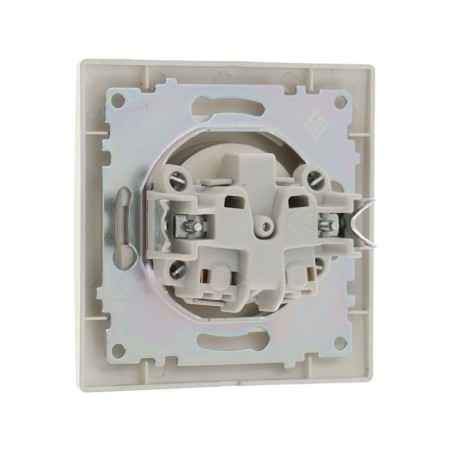 Single Luazon Lighting "Antei", 10 A, hidden, without salary, silver-2