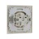 Single Luazon Lighting "Antei", 10 A, hidden, without salary, silver