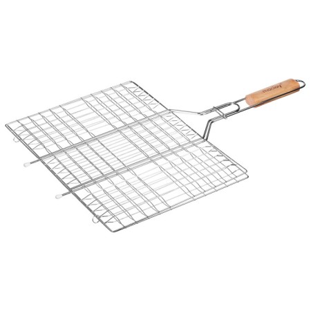 Ground Grill Universal Maclay, 30x40 cm, chrome steel, for barbecue-6