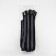 Lightning "Tractor", No. 5, detachable, automatic lock, 70 cm, black/white color