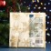 New Year's napkins paper art bouquet “Snowfall. gold ", 3 layers, 33x33 cm, 20 pcs