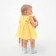 Body Children's minku, yellow color, height 80-86 cm