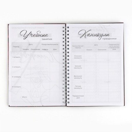 Interactive planning "Teacher Planning" A5, 60l, on spirals-2