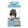 Nightlight "Love" LED from batteries 3HAA Blue 8x8x15.5 cm Risalux