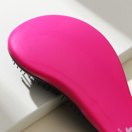 Massage comb a wave Beauty Fox, pink color, Beauty Fox-2