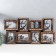 Photo frame plastic in 8 photos 10x15 cm "Family" for bronze 34.5x66 cm