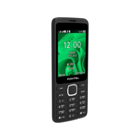 Cell phone Fontel FP280, 2.8 ", 2 SIM, Microsd, 1450 mAh, black-2