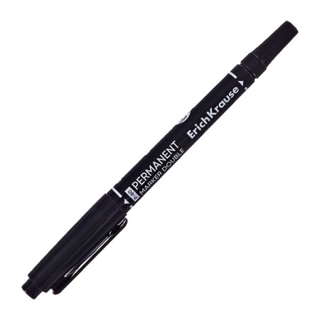Marker Permanent Erichkrause Double P-80, bilateral, black-2