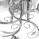 Economic light chandelier 30101/5 5x60W E27, chrome, 60x60x28 cm