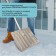 Aluminum shovel, 428 × 375 mm, with a metal bar, an aluminum stalk with a V-handle