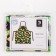 Apron kitchen "lemons" 70x60 cm, 100% cotton, reps 210 g/m2