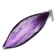 A5, 260 x 200x 10 mm, lightning on top, leather, de Vente Lovely Girl, for girls