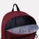 School backpack of textiles on lightning, Fulldorn, 3 pockets, burgundy color