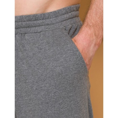 Male pants, size 46, dark gray color-4