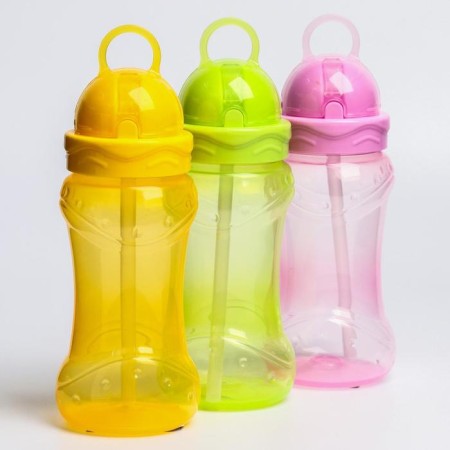 Children's player with silicone tube, 350 ml., Mix color-1