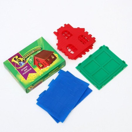 House for a hamster one -story with the base-5
