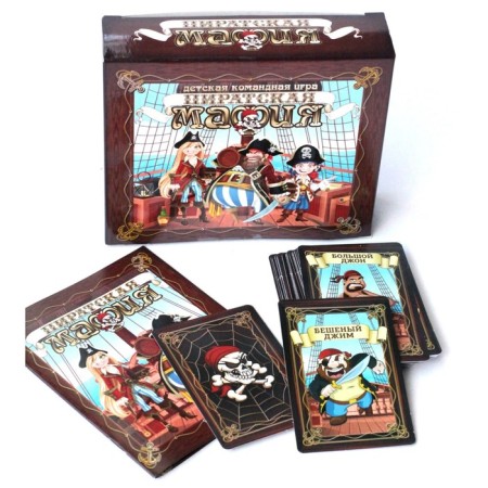 Game of desktop "Pirate mafia", 28 cards-1