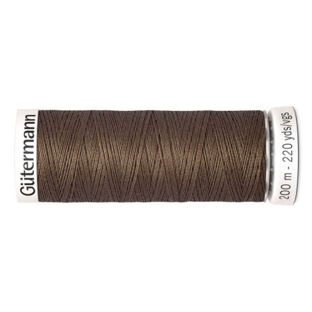 SEW-HALL thread for all materials, 200 m, 748277 (815 walnuts)