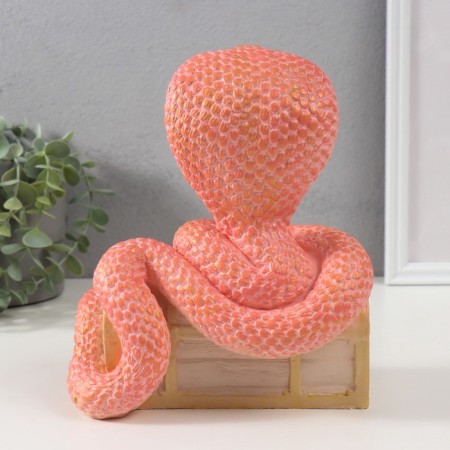 New Year's piggy bank "Cobra on the chest" 20 x 17 x 12 cm.-4