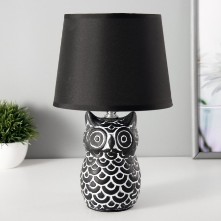 Table lamp 21162/1 E14 40W Black-gray 20x20x34 cm Risalux