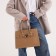 Bag Women's Tout, on a zipper, sandy color