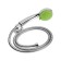 Shower Set Zein Z0605, hose 150 cm, holder, watering can 5 modes, green/chromium