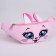 Barry Bag for a girl "cat", 31 x cm, lightning department, red color