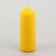 Classic candle 5x15 cm, yellow