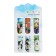 A set of magnetic bookmark for books Calligrata 6 pieces, "Anime", MICC