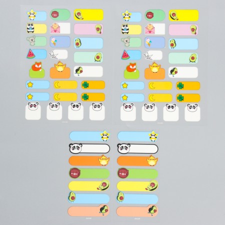 Set of thermobok and cute animals, 64 pcs-2