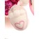 Soft toy "Bunny with a pink heart", 20 cm JL-MRT-08202301-20